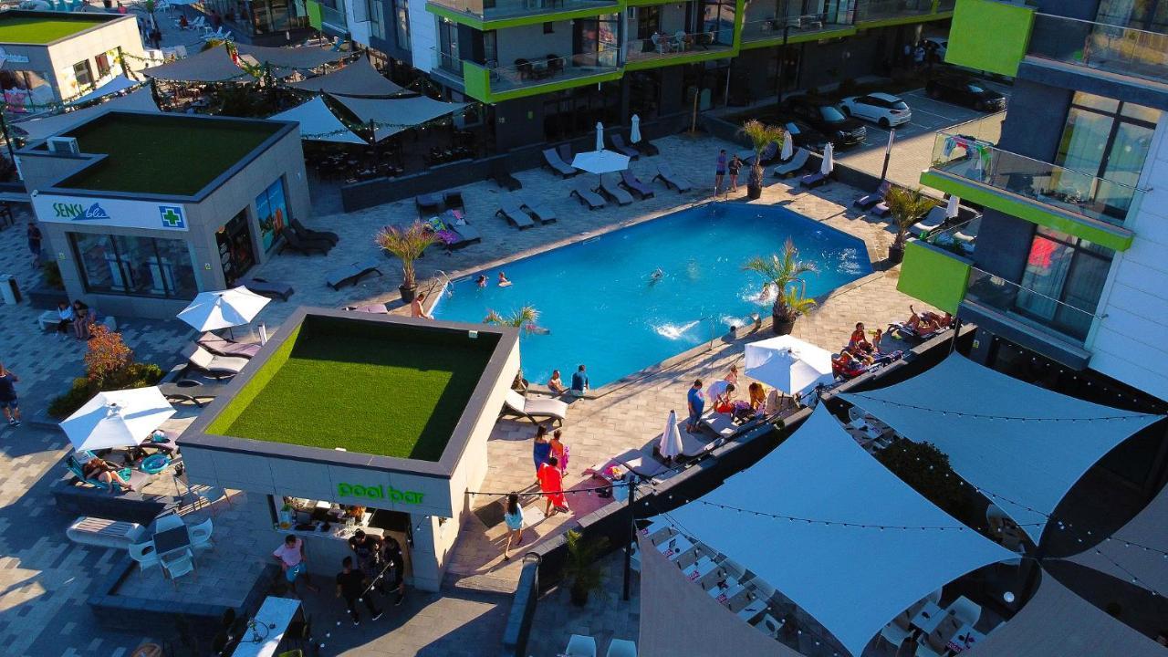 Năvodari Cristalex Studio Aparthotel Pool & Spa Mamaia Nord מראה חיצוני תמונה