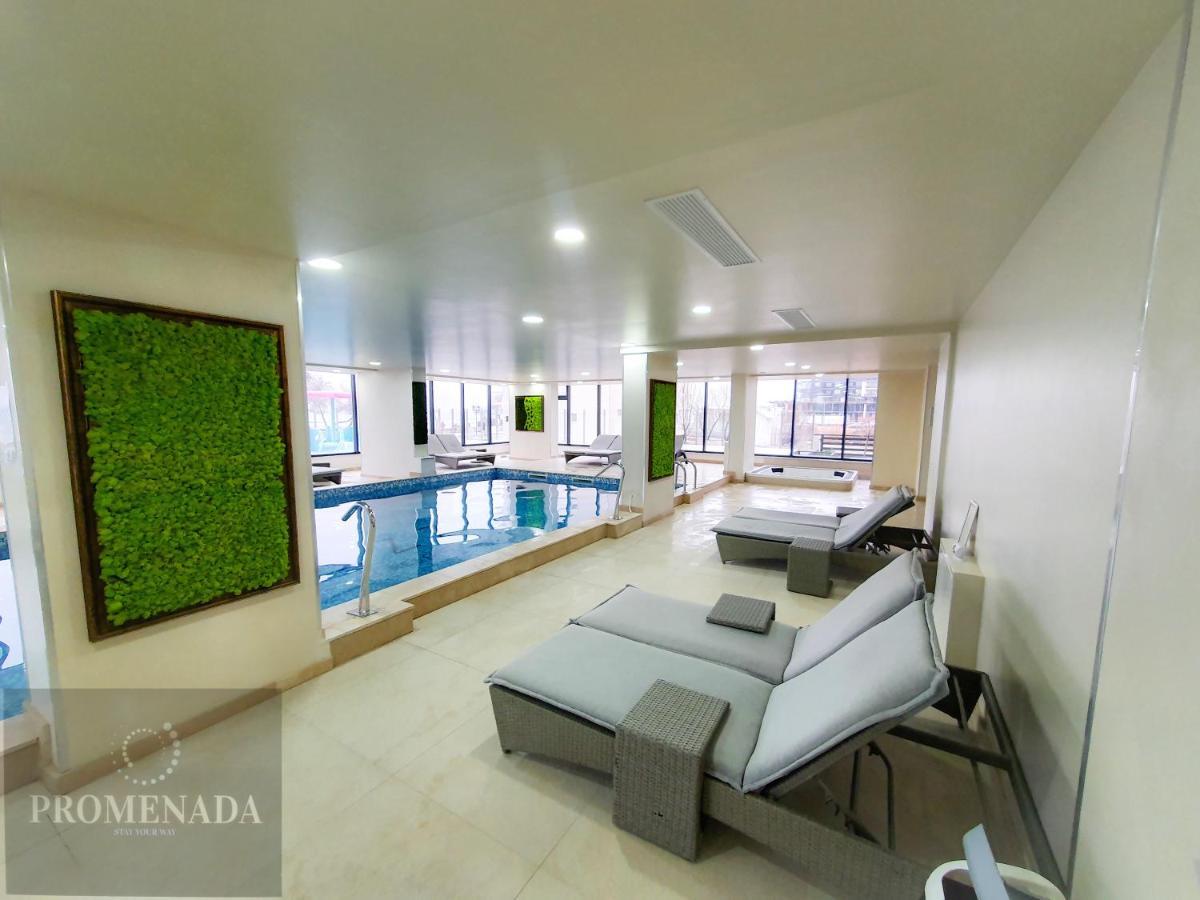 Năvodari Cristalex Studio Aparthotel Pool & Spa Mamaia Nord מראה חיצוני תמונה