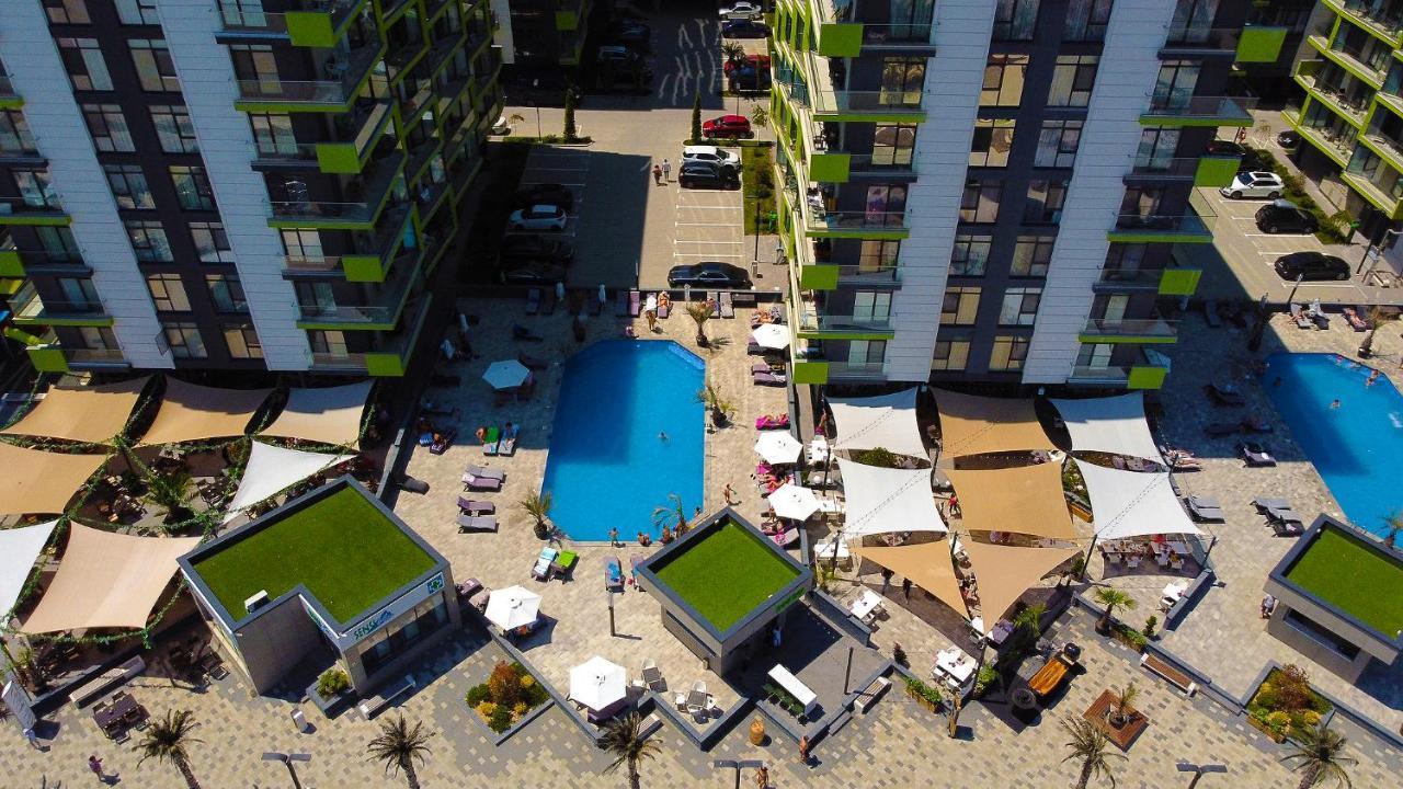 Năvodari Cristalex Studio Aparthotel Pool & Spa Mamaia Nord מראה חיצוני תמונה